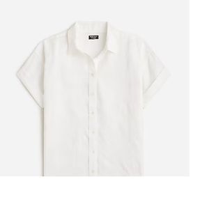 J.Crew relaxed Irish linen shirt